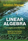 Linear Algebra: Concepts & Methods (Solution) by Martin Anthony, Michele Harvey